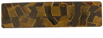 

Anuradha Art Jewellery Backpin Back Pin(Brown)