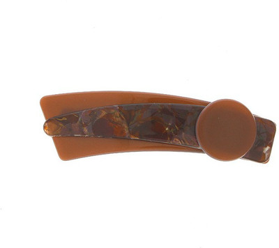 

Anuradha Art Jewellery Backpin Back Pin(Brown)