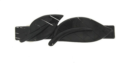 

Anuradha Art Jewellery Backpin Back Pin(Black)