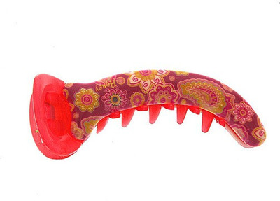 

Anuradha Art Jewellery Clip Banana Clip(Pink)