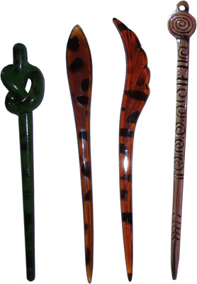 

OOPI combo of juda sticks Bun Stick(Multicolor)