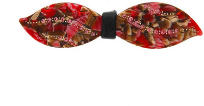 

Anuradha Art Jewellery Backpin Back Pin(Pink)