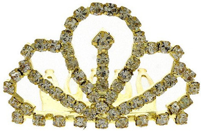 

Anuradha Art Jewellery Tiara Head Band(Gold)