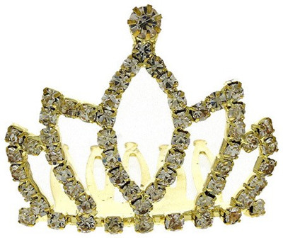 

Anuradha Art Jewellery Tiara Head Band(Gold)