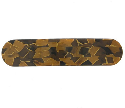 

Anuradha Art Jewellery Backpin Back Pin(Brown)