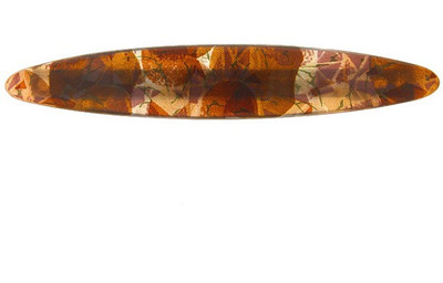 

Anuradha Art Jewellery Backpin Back Pin(Brown)