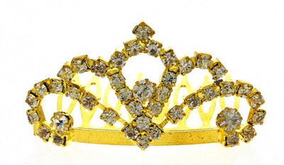 

Anuradha Art Jewellery Tiara Head Band(Gold)