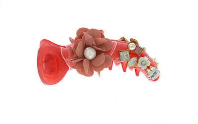 

Anuradha Art Jewellery Clip Banana Clip(Pink)