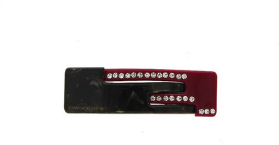 

Anuradha Art Jewellery Backpin Back Pin(Red, Black)