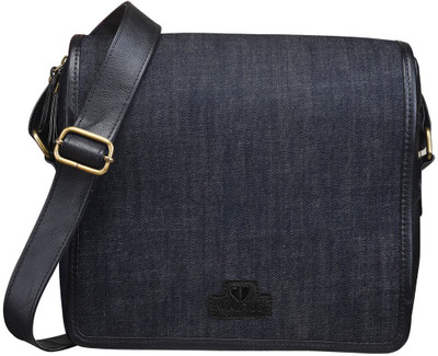 

Walrus Messenger Bag(Black)