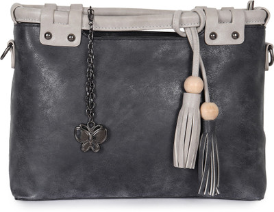 

Butterflies Hand-held Bag(Black)