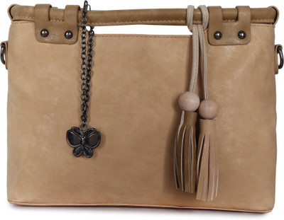 

Butterflies Hand-held Bag(Beige)