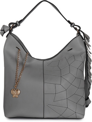 

Butterflies Hand-held Bag(Grey)