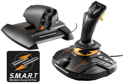 

Thrustmaster T.16000M FCS HOTAS Joystick(Black, For PC)