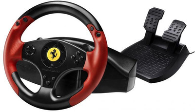

Thrustmaster Ferrari Racing Wheel Red Legend Edition Joystick(For PS3, PC)