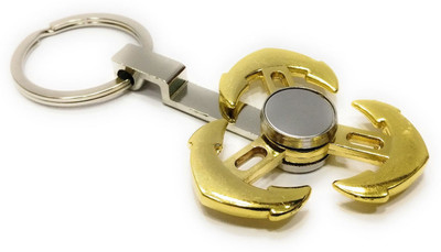 

Jaycoknit Le GrandMan's GOLD fidget spinner PREMIUM metal collectible Key chain Key Chain