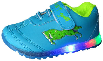 

TeeniTiny Boys & Girls Velcro Sneakers(Blue