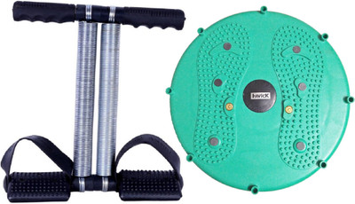 

Havick Double Spring Tummy Trimmer and High Quality Tummy Twister Gym & Fitness Kit