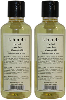 Khadi Herbal Jasmine Massage Oil(420 ml)