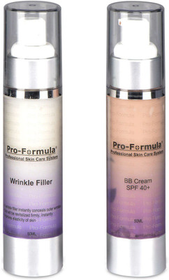 

Pro-Formula 1 Pc BB Cream With 1 Pc Proformula Wrinkle Filler(50 ml)
