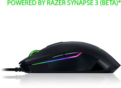 

Razer Lancehead Tournament Edition Ambidextrous Wired Optical Gaming Mouse(USB, Black)