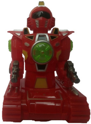 

P17 collection TheBot Squad musical, moving and lightning robot(Multicolor)