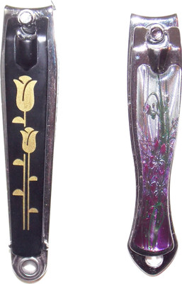 

KONIT Black & Designer Large Nail Clipper & Cutter (Pack Of 2)