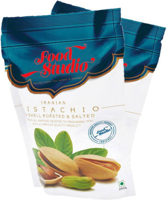 

Food Studio Roasted Iranian Pistachios(500 g, Pouch)