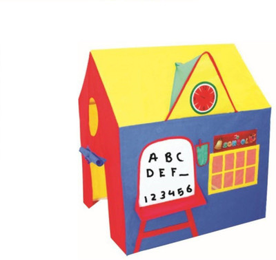 

Playhood My School Tent With Marker and Duster(Multicolor)
