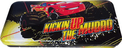 

kidoz kingdom CARS DISNEY CARS Art Metal Pencil Box(Set of 1, Multicolor)