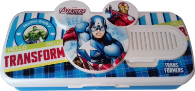 

kidoz kingdom AVENGERS AVENGERS PLASTIC PENCIL BOX Art Plastic Pencil Box(Set of 1, Multicolor)