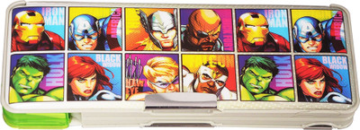 

kidoz kingdom MARVEL AVENGERS MARVEL AVENGERS Art Plastic Pencil Box(Set of 1, Multicolor)
