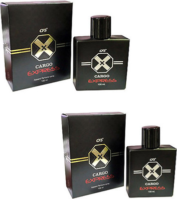 

CFS Cargo Black Express Edp Pack of 2 Eau de Parfum - 200 ml(For Men & Women)
