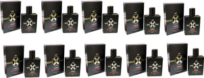 

CFS Cargo Black Express Edp Pack of 10 Eau de Parfum - 1000 ml(For Men & Women)