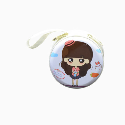 

clothi fashion Cartoon Earphone Purple Bag Coin Purse Coin Purse(Multicolor)