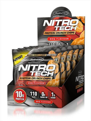 

Muscletech Performance Series Nitrotech Crunch Protein Chips(125 g, BBQ)