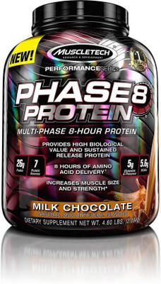 

Muscletech Performance Series Phase 8 Whey Protein(2.09 kg, Milk, Chocolate)