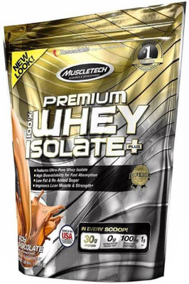 

Muscletech Premium 100% Whey Isolate Plus Whey Protein(1.36 kg, Rich Chocolate)