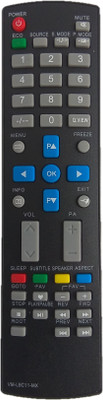 

LipiWorld VM-L9C11-MX Universal Remote Control Compatible For BESTON LED LCD Remote Controller(Black)