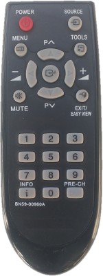 LipiWorld BN59-00960A CRT TV Universal Remote Control Compatible For  CRT TV SAMSUNG Remote Controller(Black)