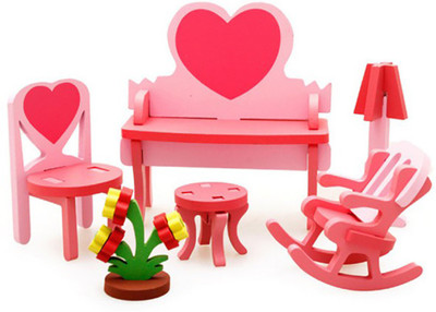 

Hum enterprise Childrens Dressing Table With 3D Features Of Wooden Toys For Effective Play And Learning For Kids