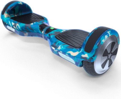 

Emob Two-Wheel Blue Military Print Hoverboard Self Balancing Electric Scooters With Bluetooth & LED Lights Hoverboard Scooter(Blue)