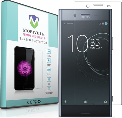 MOBIVIILE Tempered Glass Guard for Sony Xperia XZ Premium(Pack of 1)