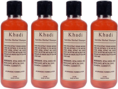 

Khadi Herbal SATRITHA SHAMPOO 120X4 ML(840 ml)