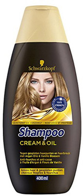 Schwarzkopf shampoo cream and oil 400ml(400 ml)