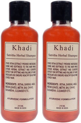 

Khadi Herbal SATRITHA SHAMPOO-420 ML.(420 ml)