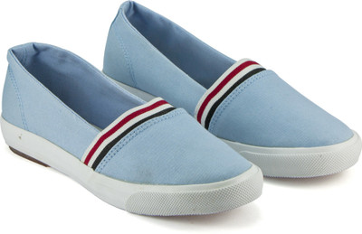 

DeVEE Slip On Sneakers For Women(Blue, Sky blue