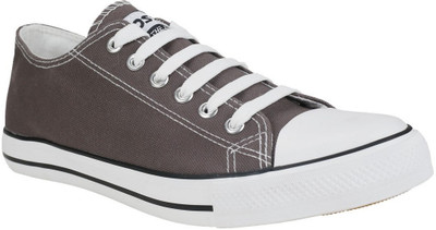 

Vostro AMOS-01 Canvas Shoes For Men(White, Brown, Vcs1004-dark grey