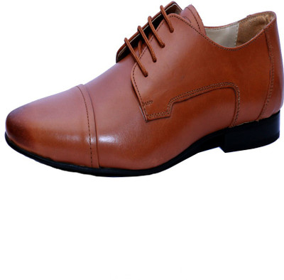 

fatecarry FC MENS DERBY TOECAP Party Wear For Men(Tan