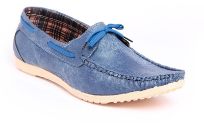 10% OFF on Foot n Style fs271 Denim Boat Shoes For Men(Blue) 10% OFF on Foot n Style fs271 Denim Boat Shoes For Men(Blue)